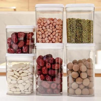 China Airtight Airtight Food Storage Containers With Lid For Kitchen Organization And Storage for sale