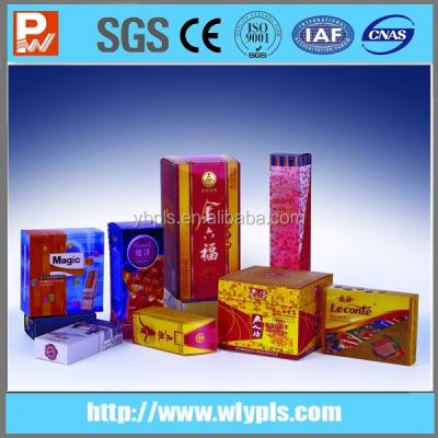 China Recycled Materials Food / Wine Plastic 3D Packaging Box / Package Box for sale