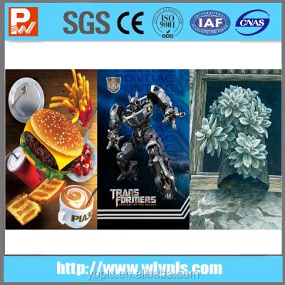 China Plastic PET 3D Lenticular Card Business Card for sale