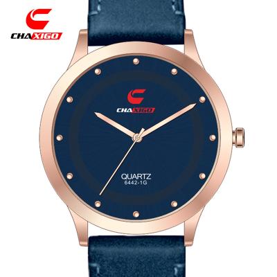 China Relojes Hombre Gold Fashion Calendar CHAXIGO 3time Chaxigo 3time Watches Brand Full Metal Stopwatch Luxury Wrist Men's Watches for sale