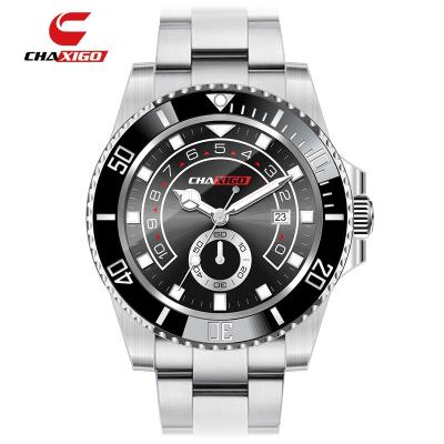 China Fashion classic custom made men's day/date brand top chaxigo logo watches in wristwatches luxury for sale