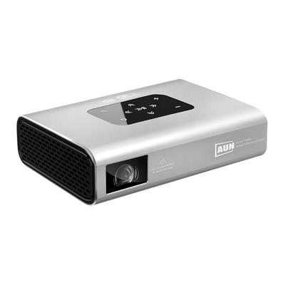 China DLP Projector X5 [2020 Newest Voucher] AUN| Android WIFI, 2G 16G, 10500mAH Battery, 4K 1080P MINI Portable Video Laser Beamer Projector for sale