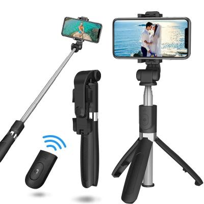 China Portable Mini Folding ZF 3 in 1 360 Foldable Tripod Flexible Selfie Stick Light, Monopod Selfie Stick Holder for sale