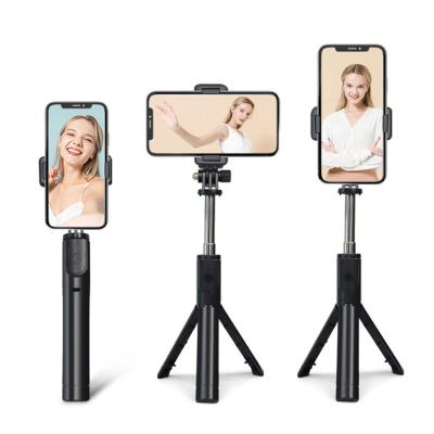 China Folding Mini Portable USAMS 360 Face Tracking Object Vlog Camera Auto Detection AI Gimbal Smart Shooting Phone Holder Selfie Stick for sale