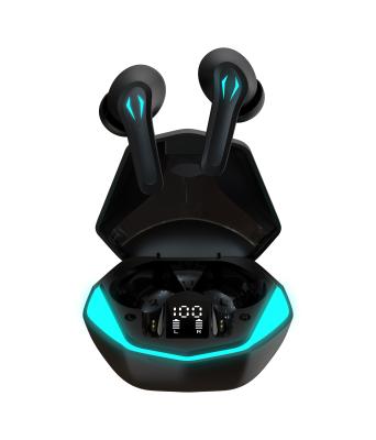 China Wireless Touch Control Wireless Earphones EJ1343 BT 5.0 LED TWS Earphones TWS True Waterproof Gaming Earbuds Headphones High Fidelity Headset for sale