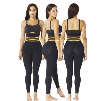 China Latest Design High Waist Compression Elasticity Tummy Control Body Shaper Shapewear Antibacterial Slimming Pants for sale