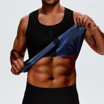 China Fat Burning Trainer Custom QUICK DRY Logo Sauna Sweat Men Waist Shaper Men Body Shaper Fitness Workout for sale