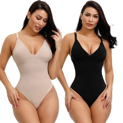 China Latest Design Antibacterial Women Pump Chest Body Shaper Slimming Shapewear Jumpsuit for sale