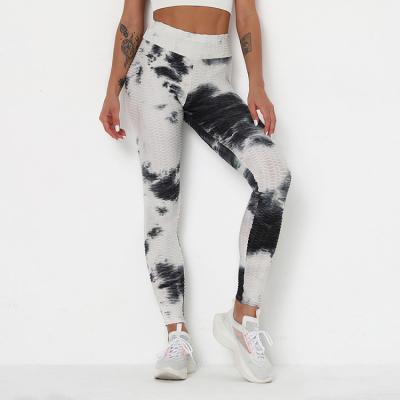 China 2020 Logo Jacquard Antibacterial Trending Custom Fitness Scrunch Butt Leggings Sweatpants Women Gaiters Sweatpants for sale