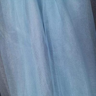 China Factory Sale Breathable American Reinforce High Quality Shimmer Diamond Crystal Tulle Fabric for sale