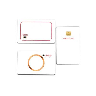 China Factory Direct Selling Rectangle Blank PVC Waterproof / Waterproof Wholesale Card With References Numbeblank Recordable Card for sale