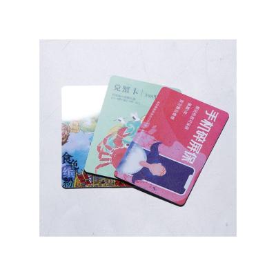 China Waterproof/Waterproof Smart Custom Creative High End Plastic VIP Membership Card Make Bilibili Printing PVC VIP Plastic Membership Cards for sale