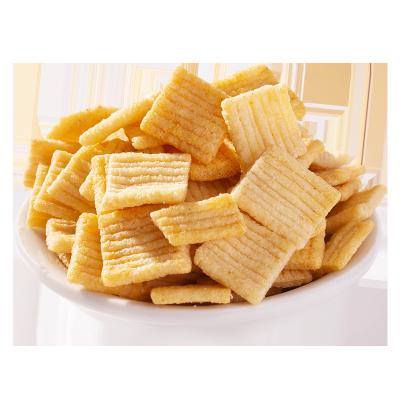 China Normal Crispy Tiger Teeth Potato Chips Crisp Pointed Inflated Food Grain Snacks rice cracker snacks for sale