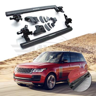 China Price black exterior promotion SUV accessories suv car jeep foot step side folding electric power auto running board for Rang Rover Vogue 2013-2021 for sale