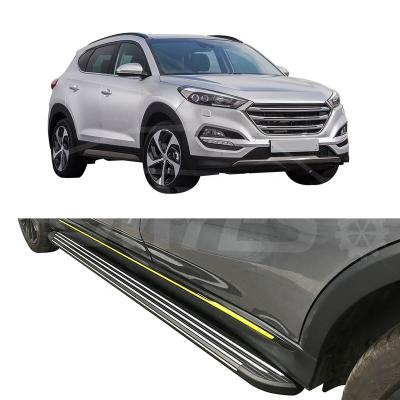 China Off Road Accessories Exterior In-stock High Quality Off Road Side Step Running Board Car Fixed Pitch For HYUNDAI Tucson Santa Fe Santa Fe IX35 IX45 Palisade for sale