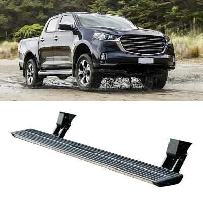 China Aluminum alloy exterior custom automobile pickup accessories running board electric car powred sidesteps for Mazda BT-50 cx5 cx3 for sale