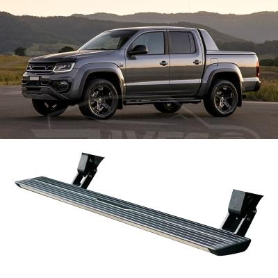 China Wholesale Electric Side Steps Pickup Exterior Accessories Aluminum Alloy Running Panels for VW amarok for VW tiguan for sale