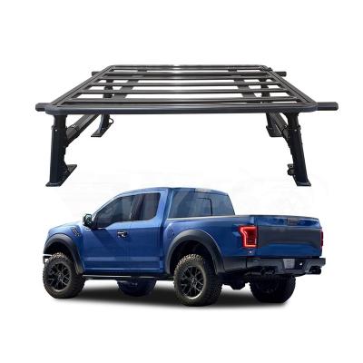 China Wholesale China-chic new heavy duty aluminum car 4x4 pickup truck luggage carrier roof rack for ford f150 f250 f350 for sale