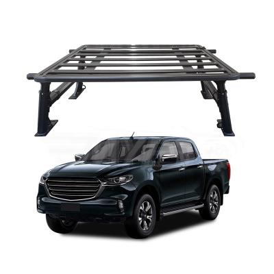 China High Quality Durable Aluminum Roll Bar Car Luggage Carrier Rack Rack Cargo Basket Accessories For Ford ISUZU Mazda Nissan Toyota for sale