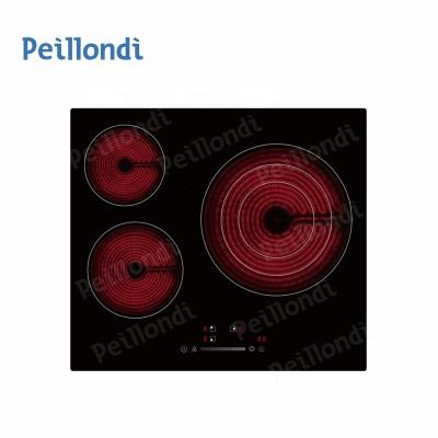 China Wholesale Manufacturer Hotel Home Appliance 60cm 3 Burner Electric Cooker Ceramic Hob for sale