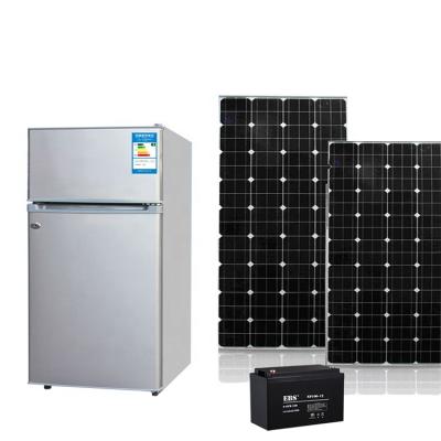 China 105L Solar DC Refrigerator 12V 24V Vehicle Fluorine-Free Polyurethane Foaming Material for sale