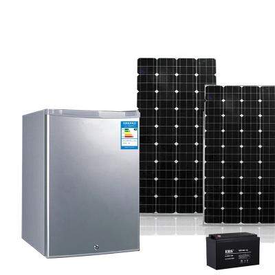 China 70L Solar DC Refrigerator Manual Defrost 60L Capacity Fluorine-Free Polyurethane for sale