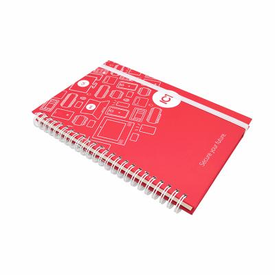 China Business Recyclable Custom 2022 Notebook Printing Pservice White Paper Pages Printed With Logo Print for sale