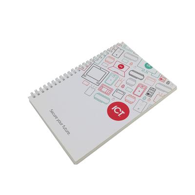 China Pservice 2022 Custom Printing Pages Recyclable Paper Notebook Printed Blank Business With Logo Print for sale