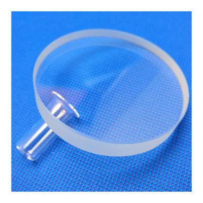 China Polished JGS1 Fused Silica / Quartz Glass Circular Optical Windows for sale