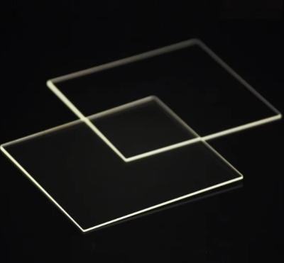 China High Light Transmittance High Temperature Resistant Optical Glass Quartz Glass Sheet For Laboratory Instrument for sale