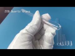 Sealed Glass Quartz Capillary Tube For Lamping Fiber Protector