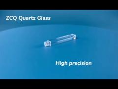 Transparent Quartz Tube High Temperature Resistant For Semiconductor