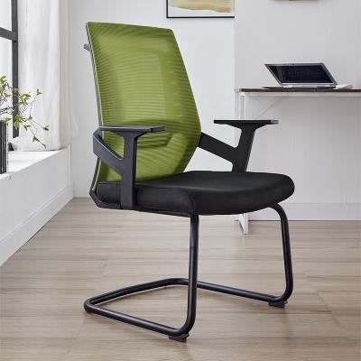 China Modern Meeting Sled Base Office Chair Office Conference Furniture Chair Separation Workstation Staff Office Chair for sale