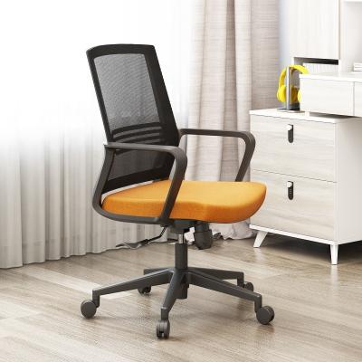 China (Size) Mid-Back Modern Adjustable Mesh Swivel Task Office Chair Computer Desk Chair Office Partition Workstation Furniture Staff Chair for sale