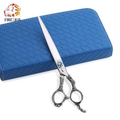 中国 New 7.5 Inch SUS440C Dog Cutting Scissors and Straight Shear Pet Grooming Scissors for Dog 販売のため