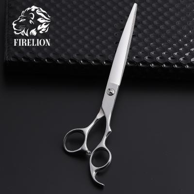 China Small Animals Stainless Steel Cutting Shears 7.5 Inch Professional Pet Grooming Scissors for sale