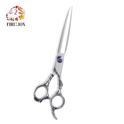 중국 Cutting Scissors Professional 7 Inch Diamond Screw Blue Hairdressing Scissors Cutting Scissors 판매용