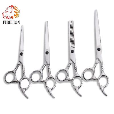 China Professional Hair Scissors 6 Inch Straight Handed Scissors Cut Thinning Scissors Barber Thinning Shears Hairdressing Scissors Hair Salon for sale