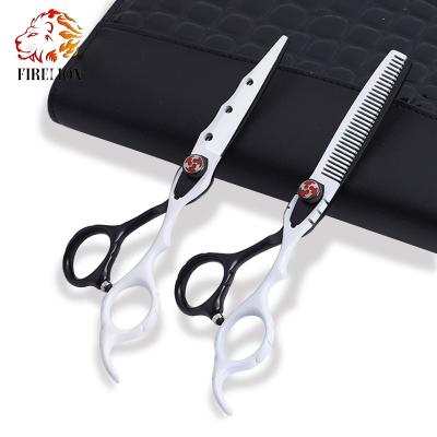 China 6.0 Inch Japanese Scissors Beauty Salon Cutting Scissors, Hairdressing Thinner Scissors for sale