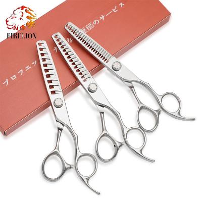 China Fishbone Teeth Thinning Scissors Japan 440C Barber Thinning Scissors Fishbone Teeth Scissors Hair Scissors for sale