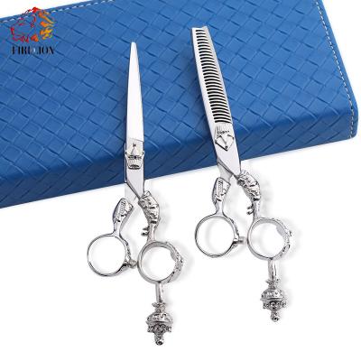 Cina Beauty 6.0 Inch 440c Japanese Steel Barber Scissors Hair Cutting Shears Hair Beauty Shears Hairdressing Scissors in vendita