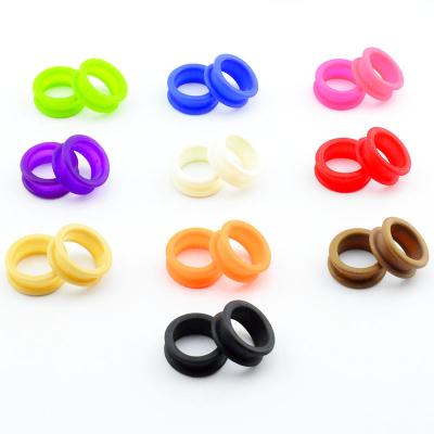 China Universal Pet Rubber Scissors Scissors Hair Silicone Rings 14 Colors Matt Optional Y1-Y14 Series en venta