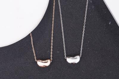 China New Condition 925 Sterling Silver Jewelry Women's Bead Pendant Chain Necklace for sale