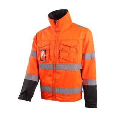 China ISO 20471 EN Safety ANSI/ISEA Workplace Road Safety Workwear Jacket Sleeve Softshell Uniform 107 / Reflective Industrial High Visibility Safety Long Hi Viz for sale