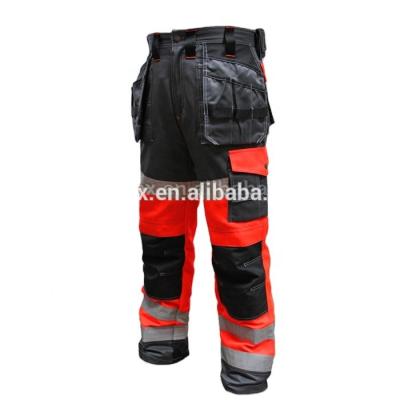 China Hi-Force Men's High Visibility Waterproof Men's Reflective Work Pants Safety Reflective Trousers Workwear for sale