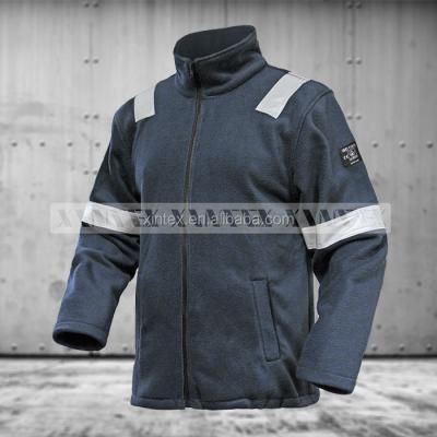 China 2016 ISO11612/EN1149-5 Flame Retardant Modacrylic Fleece Jacket for sale