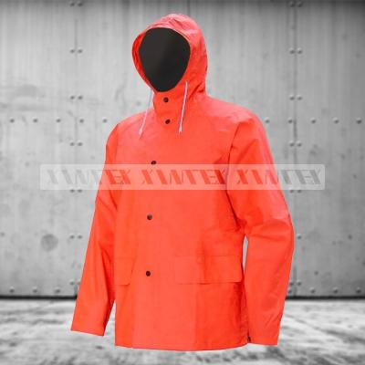 China Fire Retardant Raincoat Clothing PU Workwear Uniform Raincoats for sale