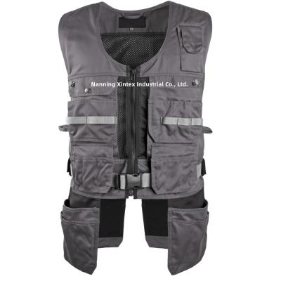 China High quality safety cargo vest carpenter workwaer working uniform working wear for men /women vest clothing clothes for sale