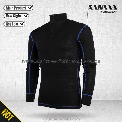 China Northcape Antibacterial Mens Thermal Merino Wool Underwear Tops, for sale