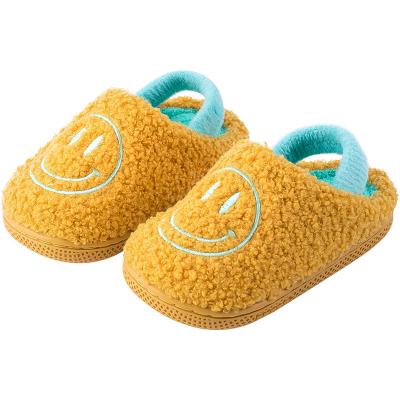 China Baby Cotton Waterproof Slippers 1-5 Years Winter Boys and Girls Soft Bottom Children's Cotton Warm Indoor Non-slip Slippers for sale